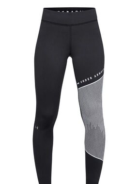 Under Armour Cold gear Fleece Lined Black Leggings With compression